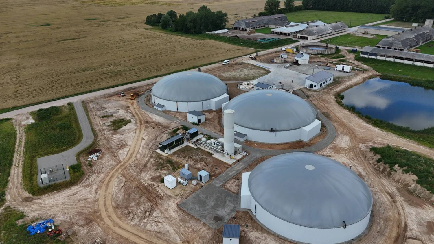 Akola group biometano jėgainė Lukšiuose, Šakių rajone